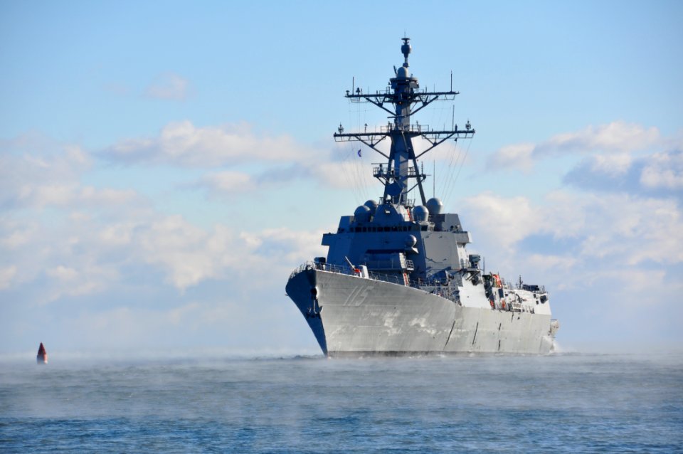 USS Rafael Peralta Acceptance Trials