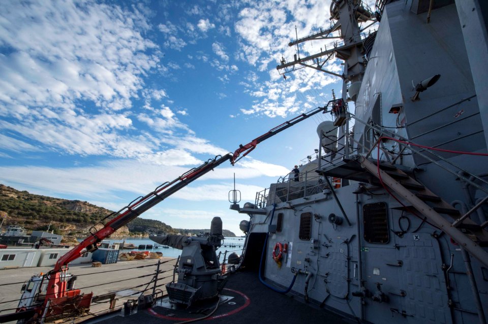 USS Ramage operations 131111-N-VC236-002