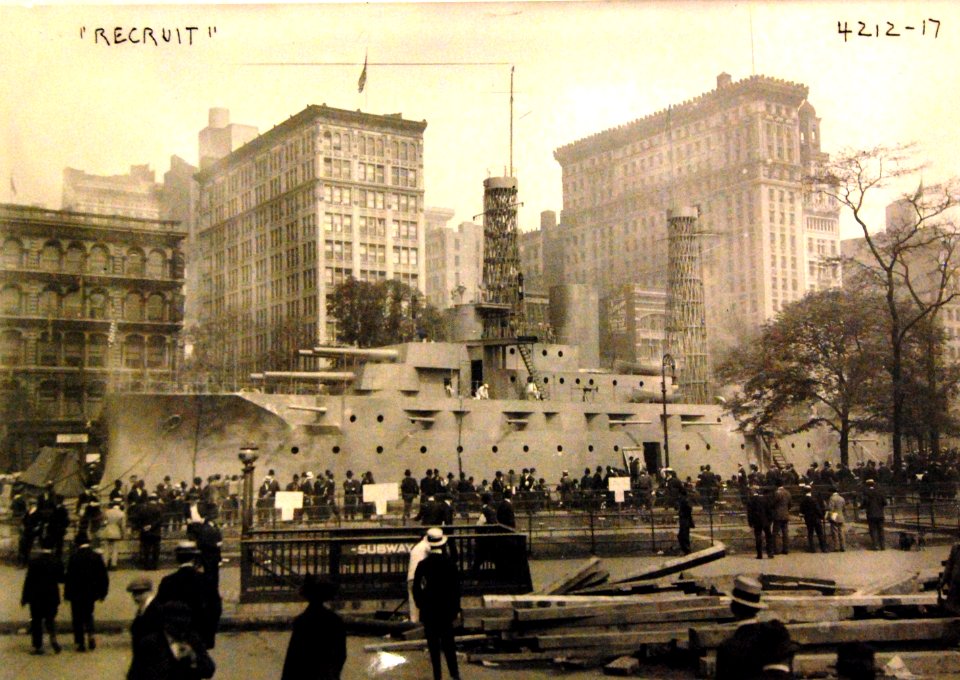 USS Recruit, recruiting and training ship, Manhattan, New York (20238408915)