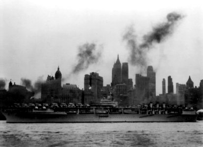 USS Ranger (CV-4) at New York City, in 1939 (NNAM.1996.488.013.012)