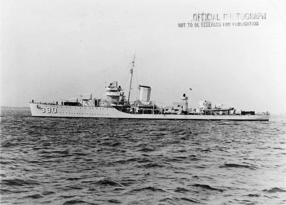 USS Ralph Talbot (DD-390) - 19-N-18829