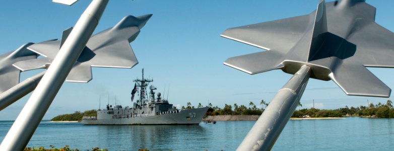 USS Reuben James arrives at Pearl Harbor. (8718542140)