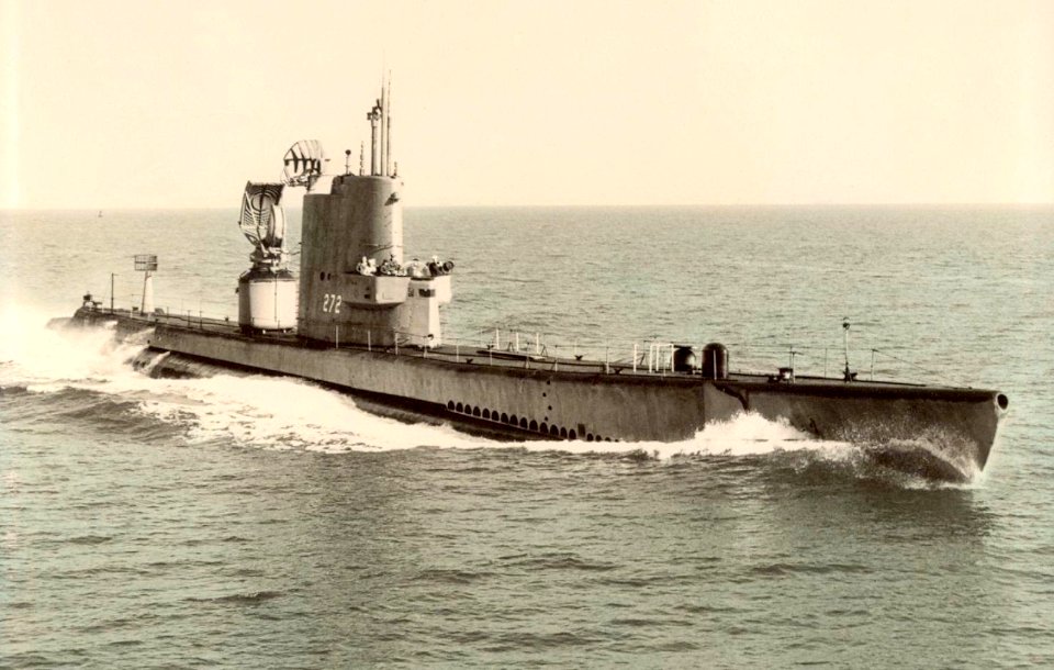 USS Redfin as Radar Picket