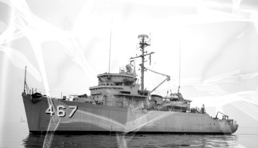 USS Reaper (MSO-467) in September 1954