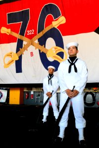USS Ronald Reagan - CPO pinning 130913-N-UK306-135