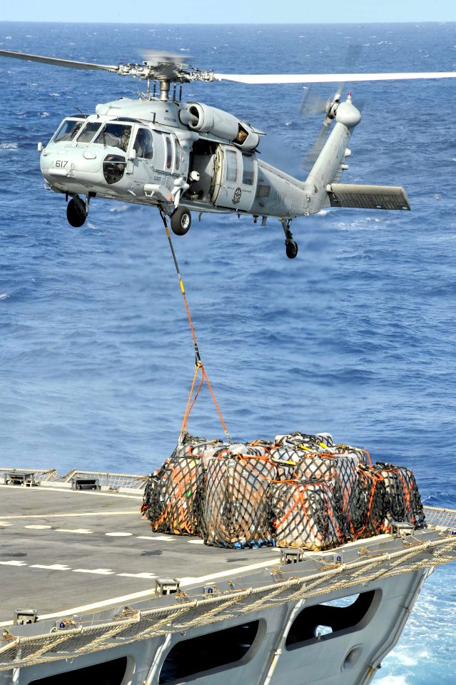 USS Ronald Reagan replenishment at sea 140719-N-WO404-084