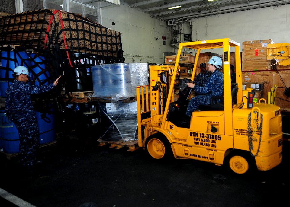 USS Ronald Reagan sailors at work 130711-N-SS432-004