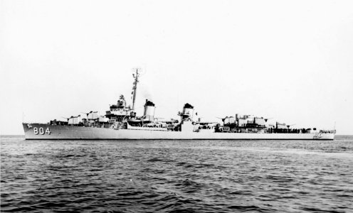 USS Rooks (DD-804) off the San Francisco Naval Shipyard on 23 September 1951 photo
