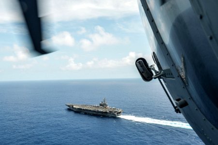 USS Ronald Reagan helicopter operations 140721-N-BQ948-198