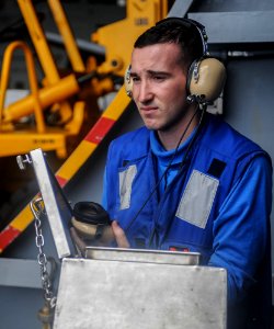 USS Ronald Reagan watchstander 140718-N-ZZ999-676