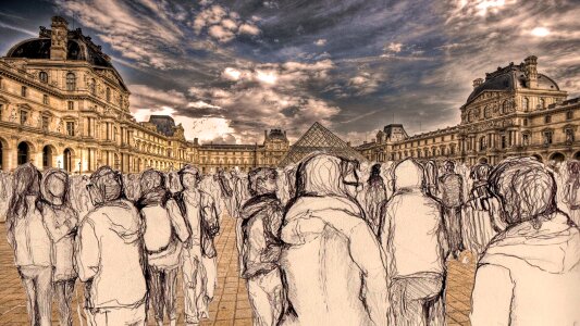 Fotomanipulacion drawing madrid