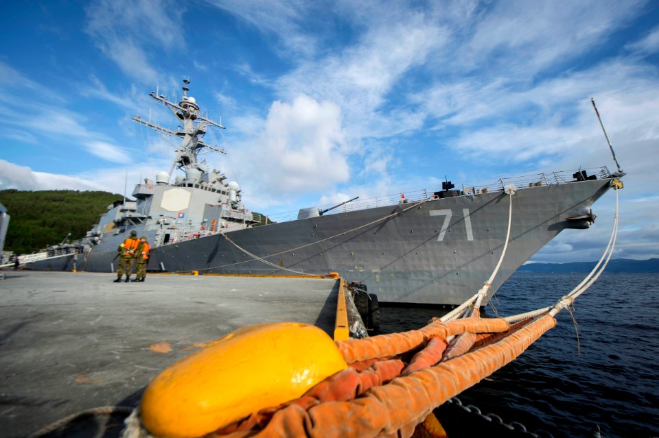 USS Ross (DDG-71) moored at Trondheim 170705-N-FQ994-010