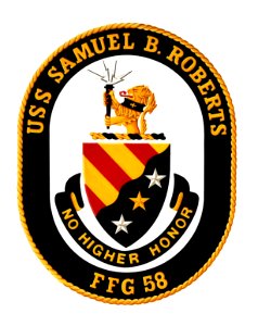USS Samuel B. Roberts (FFG-58) coat of arms