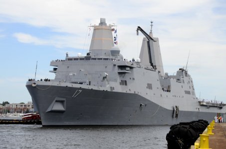 USS San Antonio in Baltimore Navy Week 120613-N-CG900-005