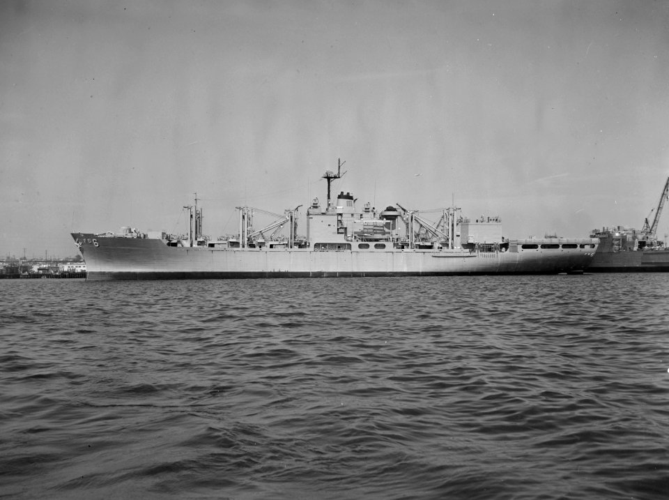 USS San Diego (AFS-6) at NASSCO c1969