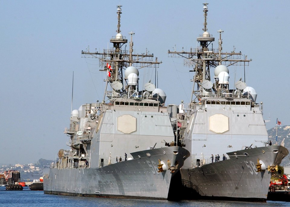 USS San Jacinto USS Philippine Sea