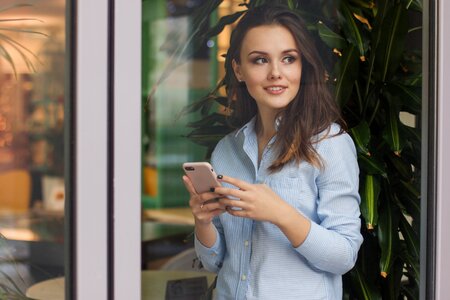 People window glass photo