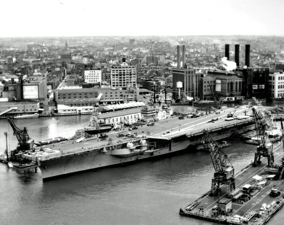 USS Saratoga CVA-60 Brooklyn May 1956
