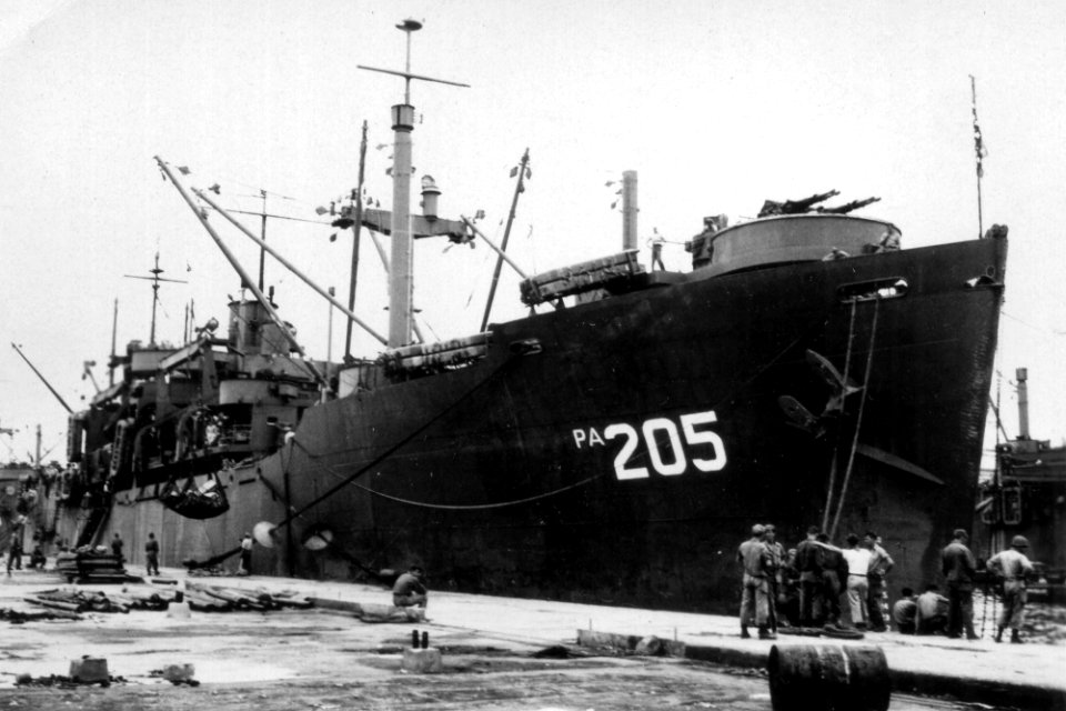USS Sherburne (APA-205) September 1945