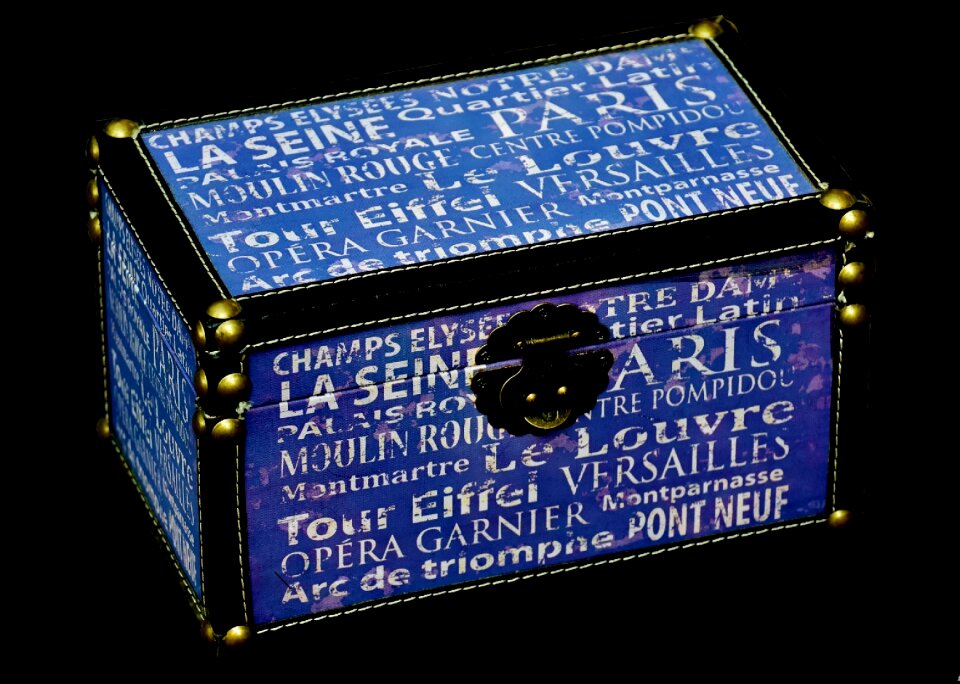Casket ornament luggage