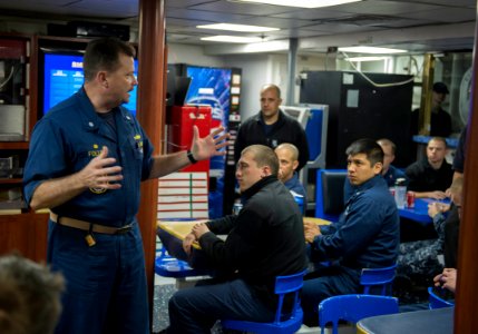 USS Simpson commemorates African-American History Month 140226-N-SK590-202