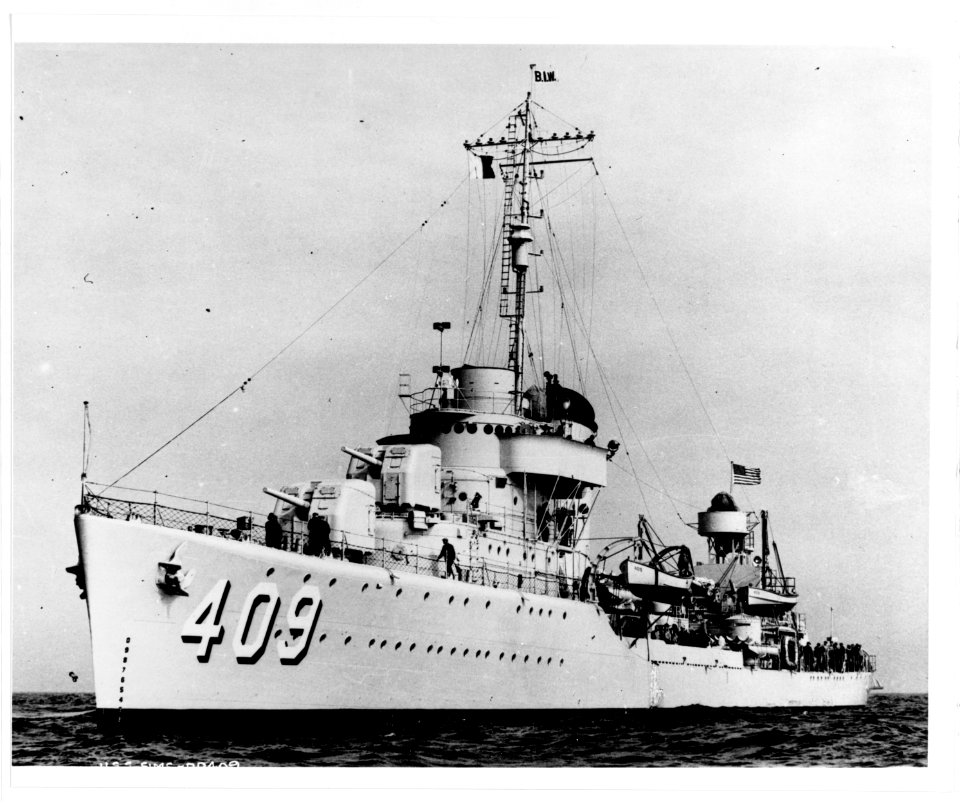USS Sims (DD-409) - 19-N-20822