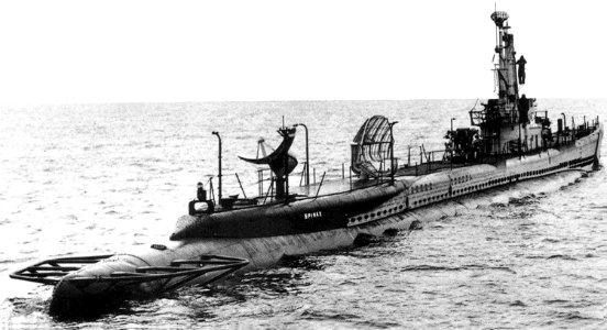USS Spinax (SSR-489) in 1947