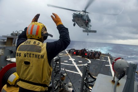 USS Stethem operations 140924-N-UN259-085