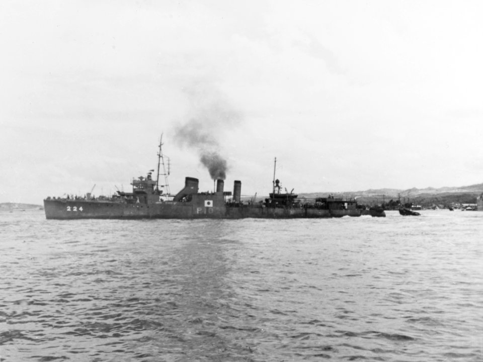 USS Stewart (DD-224) in late 1945