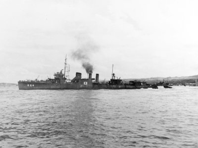 USS Stewart (DD-224) in late 1945