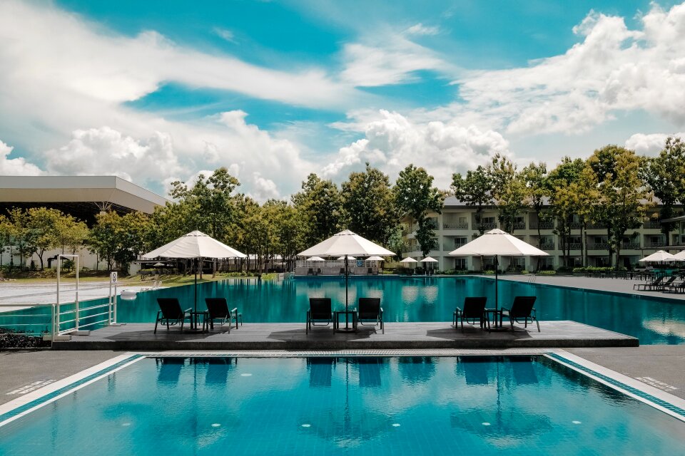 Trees resort swimming