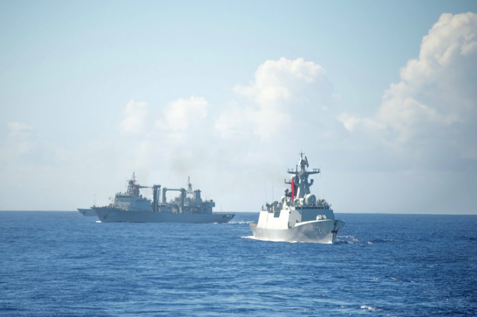 USS Stockdale At Sea Operations During RIMPAC 160718-N-KM939-119