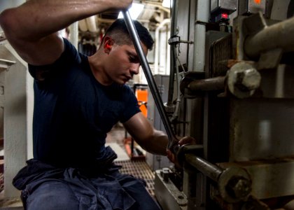 USS STOUT (DDG 55) ENGINEERING DEPARTMENT 160707-N-GP524-143