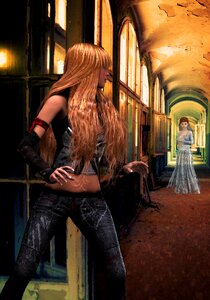 Fantasy female magic