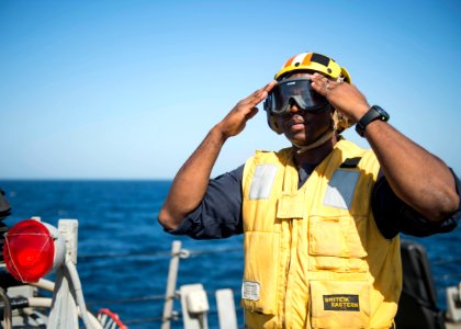USS STOUT (DDG 55) DESRON 26 VISIT DEPLOYMENT 2016 160919-N-GP524-045
