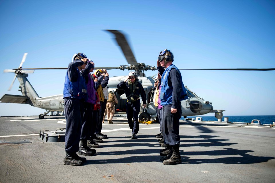 USS STOUT (DDG 55) DESRON 26 VISIT DEPLOYMENT 2016 160919-N-GP524-190