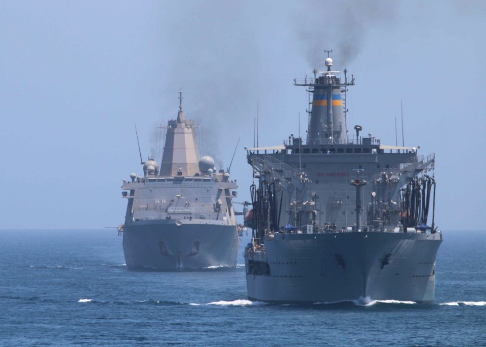 USS STOUT (DDG 55) STRAIT OF HORMUZ TRANSIT 160626-N-GP524-530