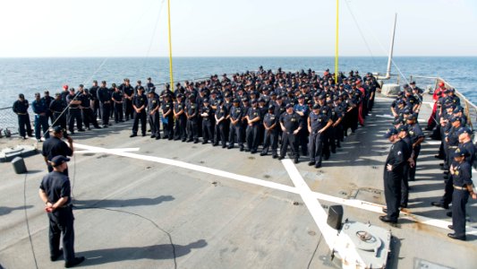 USS STOUT (DDG 55) MERITORIOUS ADVANCEMENT 160706-N-GP524-156