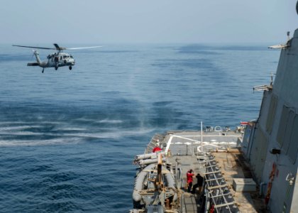 USS STOUT (DDG 55) HELICOPTER OPERATIONS 160714-N-GP524-339