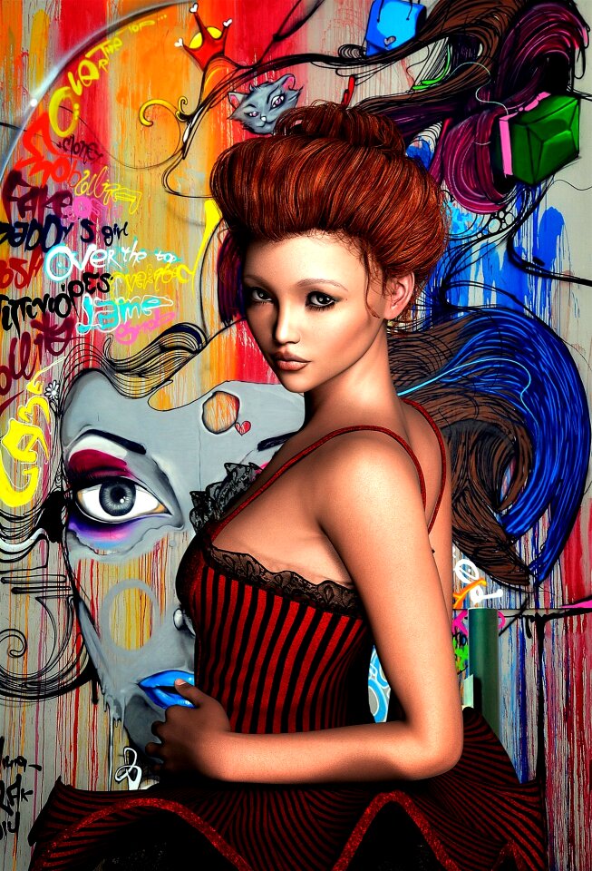 Art female glamour