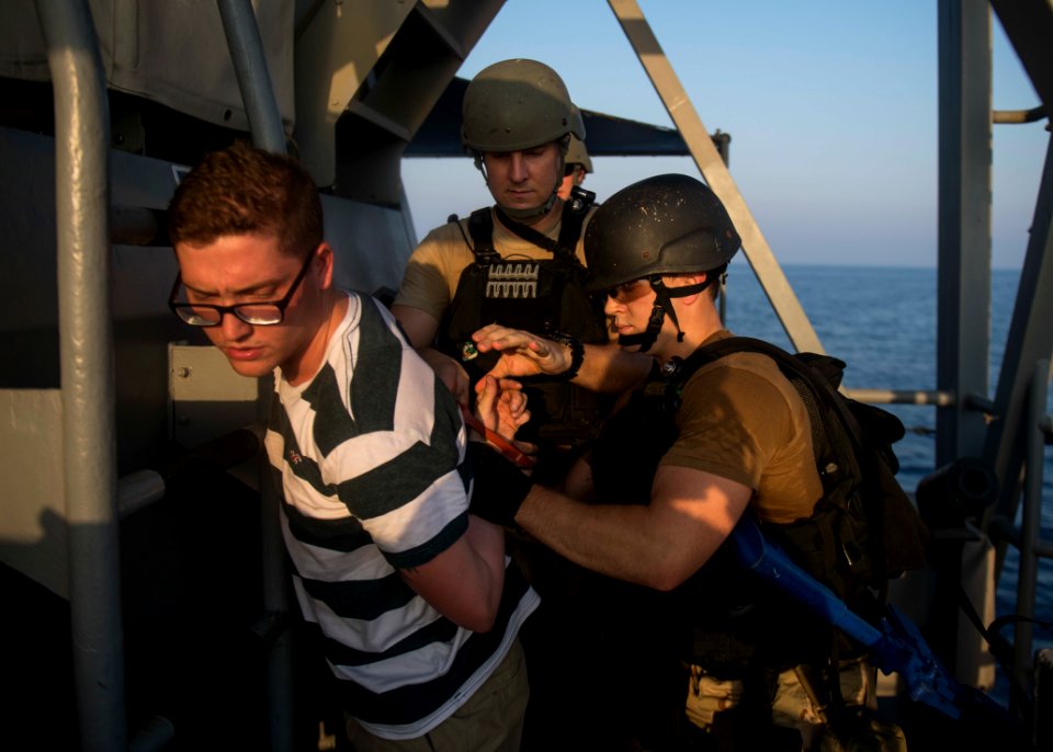 USS STOUT (DDG 55) VISIT, BOARD, SEARCH AND SEIZURE DEPLOYMENT 2016 160812-N-GP524-552