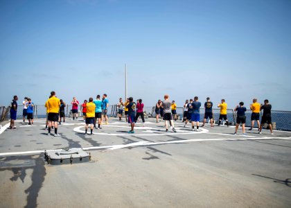 USS STOUT (DDG 55) STRAIT OF HORMUZ TRANSIT 160626-N-GP524-180