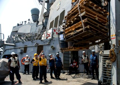 USS STOUT (DDG 55) REPLENISHMENT-AT-SEA 160725-N-GP524-446