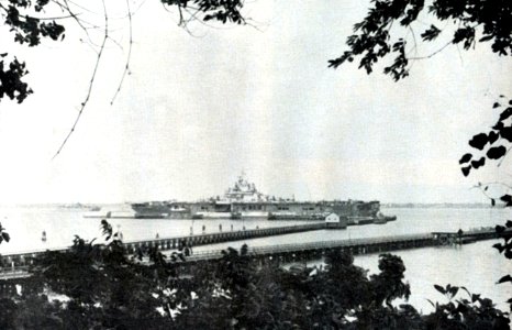 USS Tarawa (CV-40) at Yorktown VA in 1946