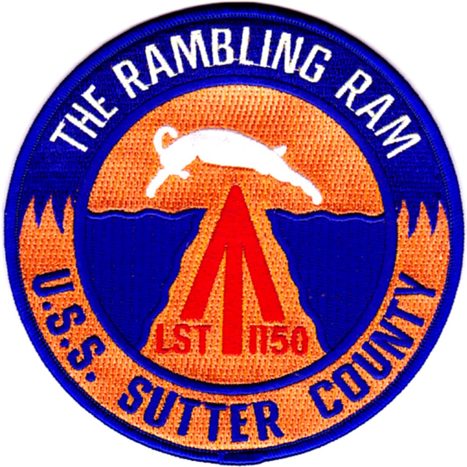 USS Sutter County (LST-1150) insignia