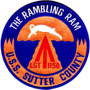 USS Sutter County (LST-1150) insignia