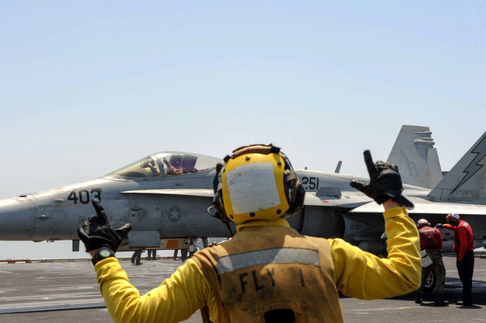 USS Theodore Roosevelt operations 150501-N-FI568-030