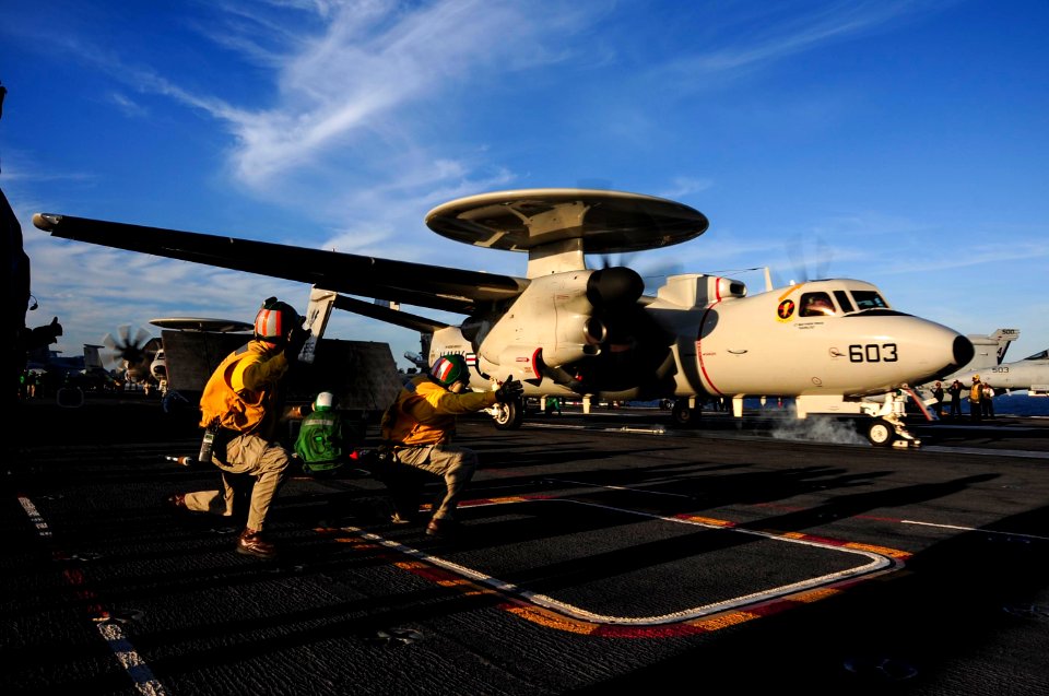 USS Theodore Roosevelt conducts flight operations. (15473052306)