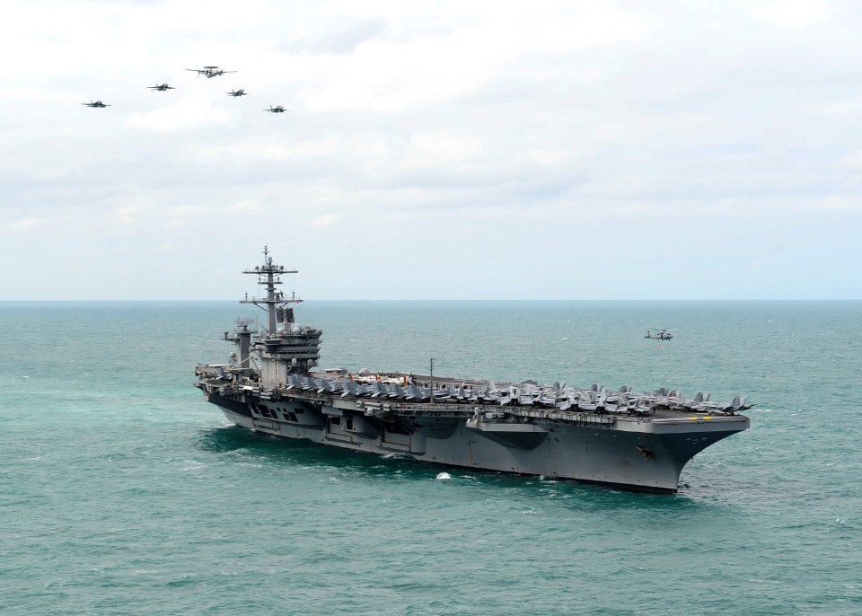 USS Theodore Roosevelt operations 150322-N-ZF573-140