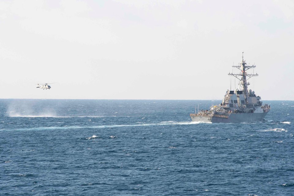 USS Theodore Roosevelt Carrier Strike Group COMPTUEX 150122-N-VC236-070